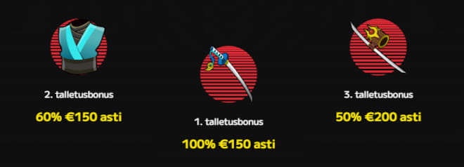 Wild Tokyo bonus juuri nyt on 100% 100 € asti + 100 ilmaiskierrosta