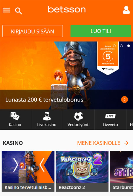 Pelaaminen onnistuu mobiilissa ilman aplikaatiota