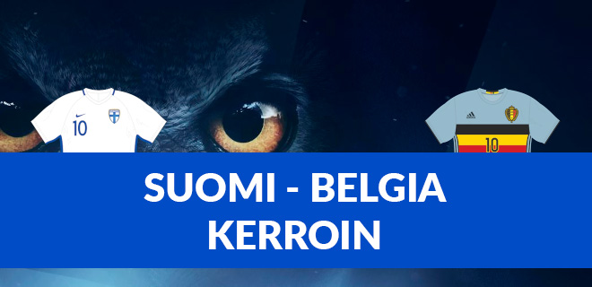 Suomi Belgia kerroin EM kisat