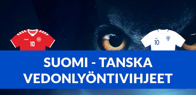 Suomi vs Tanska vedonlyöntivihjeet EM kisat 2021