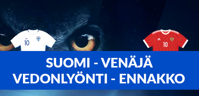 Suomi - Venäjä vedonlyönti ennakko