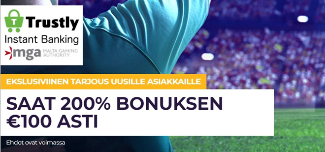 Triplaa talletus Betzest vedonlyöntiin