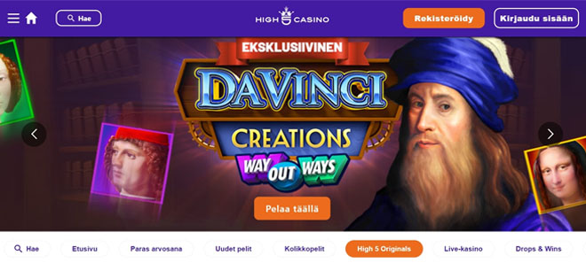 Esittelyssä High5Casino.com aula