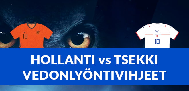 Hollanti vs Tsekki vedonlyöntivihjeet