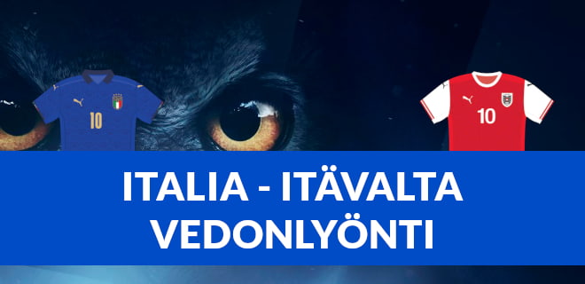 Italia Itävalta vedonlyönti - katso parhaat vedonlyöntibonukset