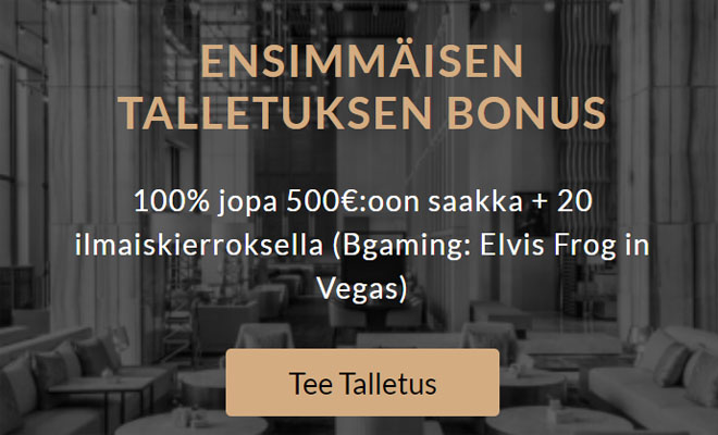 Nappaa nyt Premier Casino 100% talletusbonus 500 € asti