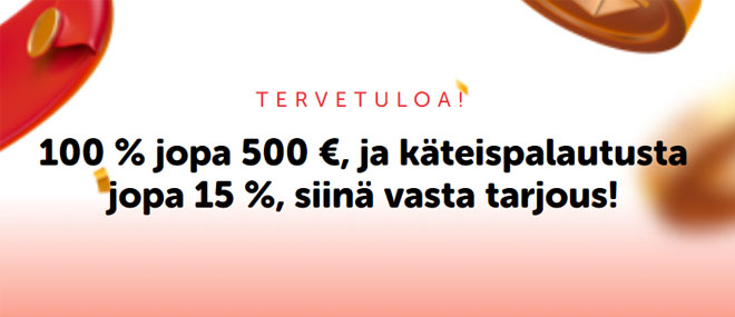 Koita KoiCasinoa 100% bonuksella