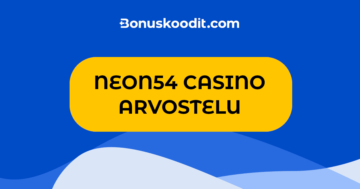 Neon54 Casino Bonus Visual Guide