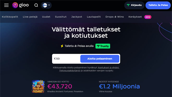 Esittelyssä Gioo Casino aula