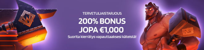 Lyra Casino bonuksen avulla aktivoit jopa 500 euroa ylimääräistä