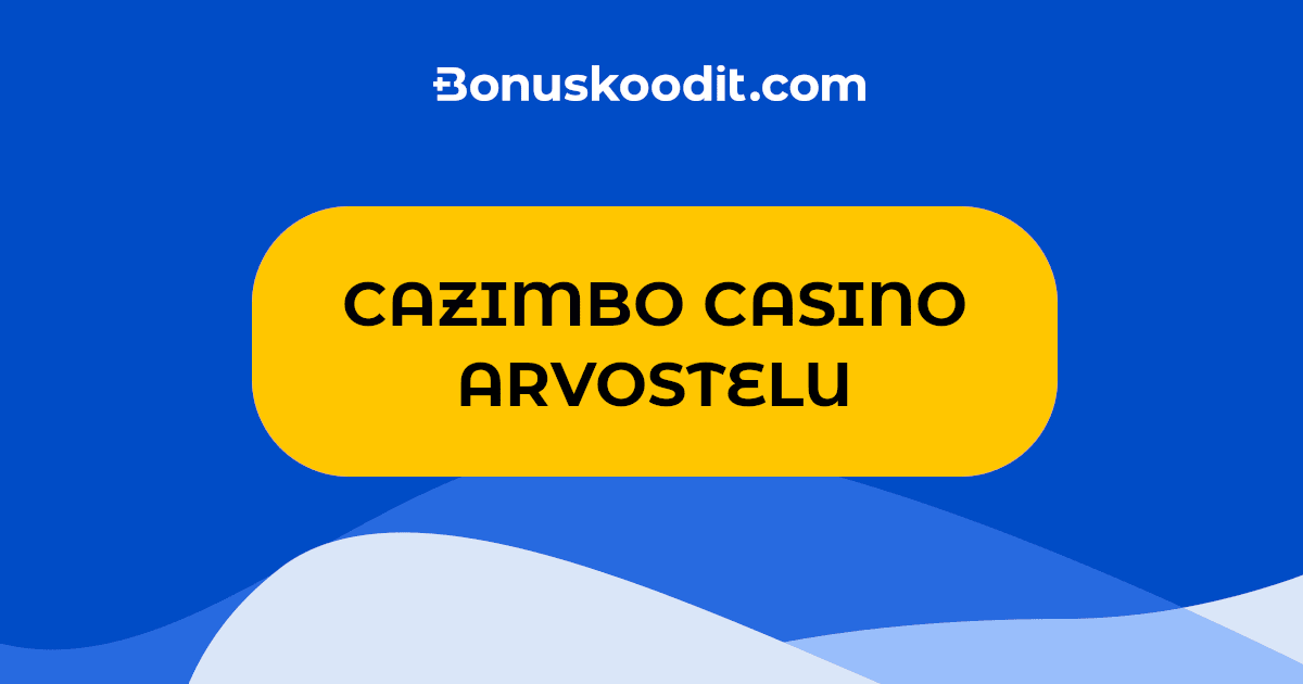 Cazimbo casino bonus