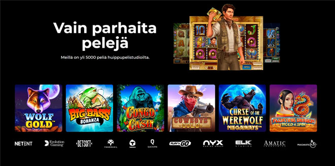 MasonSlots tarjoaa yli 5 000 peliä