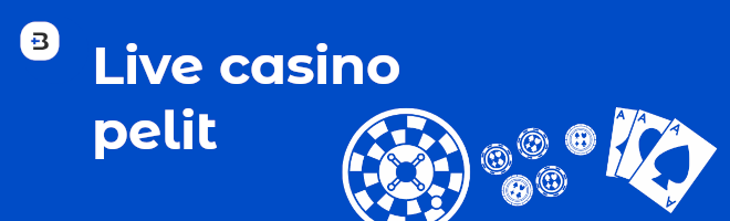 Live casino pelit