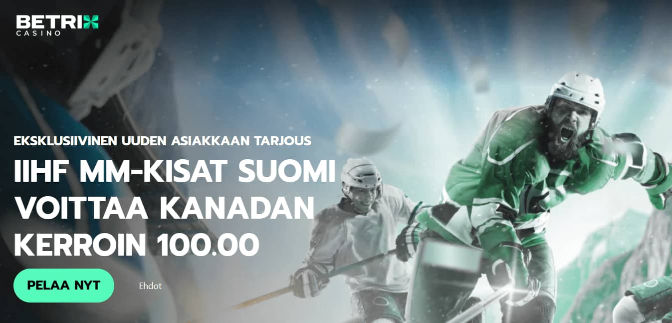 suomi kanada 100 kerroin betrix
