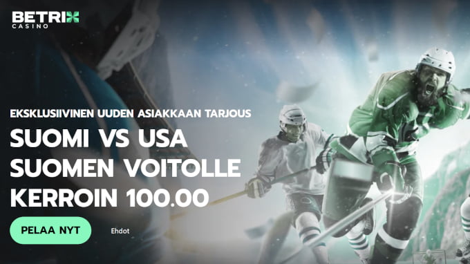 suomi 100 kerroin usa vastaan