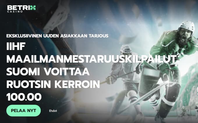 suomi 100 kerroin jääkiekon mm