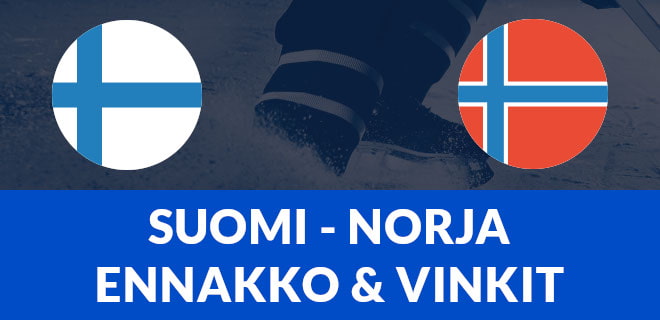 Suomi - Norja jääkiekon mm-kisat vinkit sekä ennakko