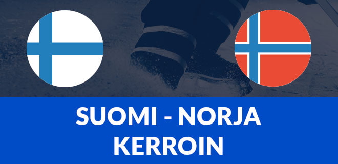 Suomi - Norja kerroin MM-jääkiekko