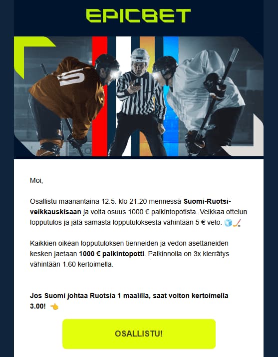suomi ruotsi tulosveto kisa