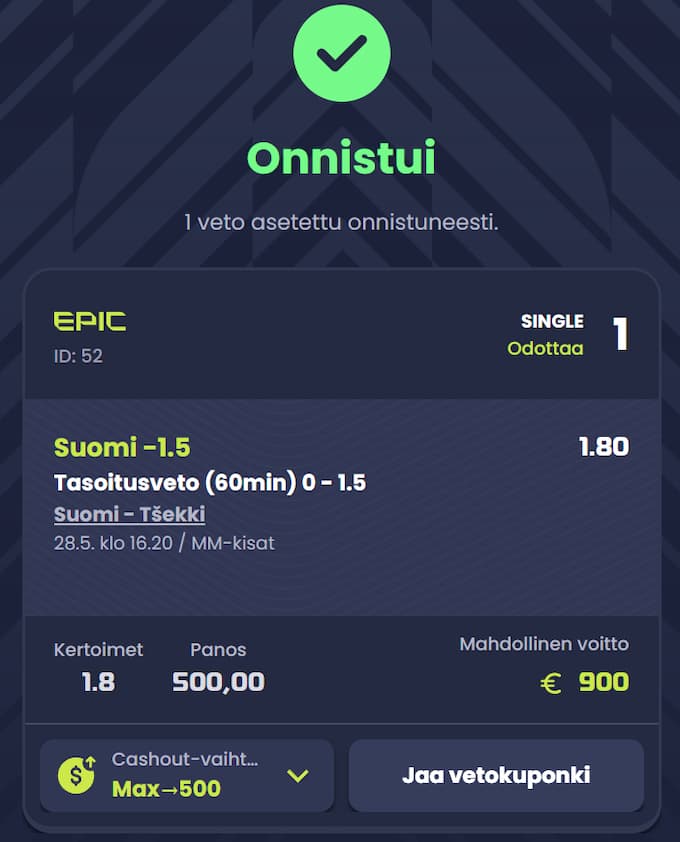 suomi tsekki veto 2026 jääkiekon mm kisat