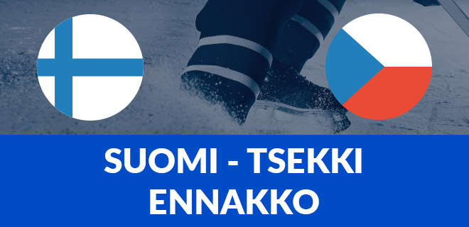 Suomi vs. Tsekki ennakko ja vihjeet jääkiekkoon