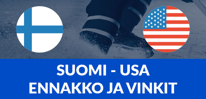 Suomi vs. USA ennakko ja vinkit jääkiekon MM-kisoihin