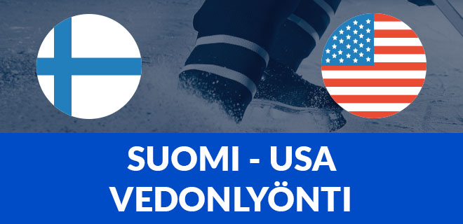 Suomi - USA vedonlyönti ja parhaat bonukset