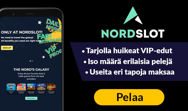 Nordslot Casino tarjoaa pelaajille VIP-etuja