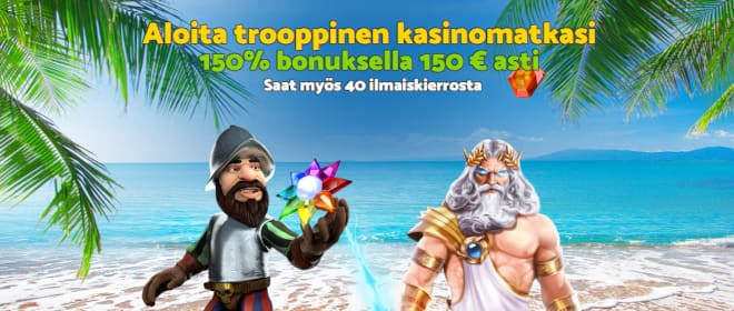 PalmSlots Casino tarjoaa bonuksia peräti neljällä ensimmäisellä talletuksellasi.