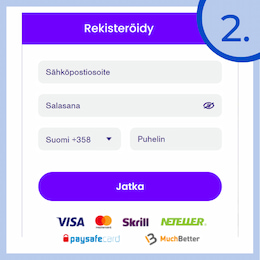 Rekisteröidy ja valitse Neteller