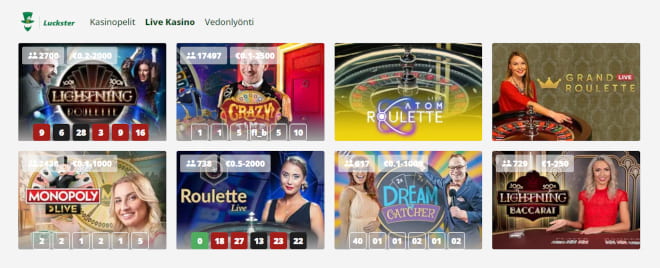 Esittelyssä Luckster casino