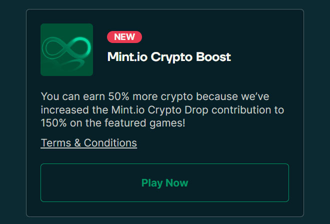 Mint.io kryptobuusti