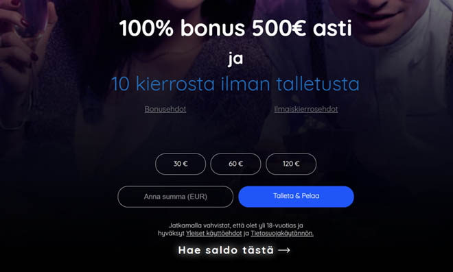 Tuplaa talletuksesi Highroller kasinolla