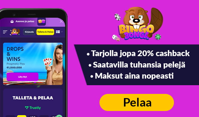 Kokeile nyt bingo Bonga Casinoa