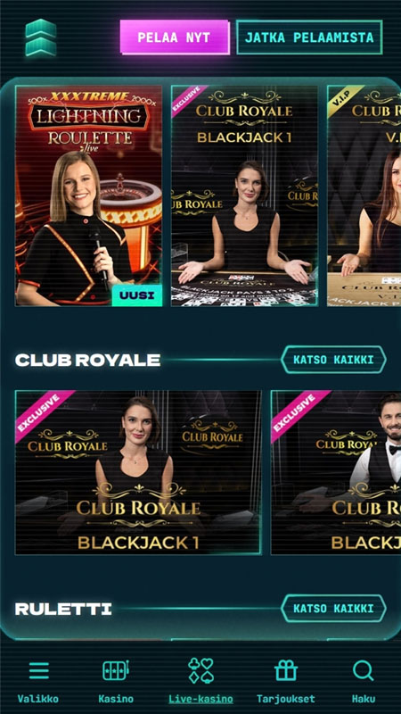 PowerUp Casino toimii myös puhelimella