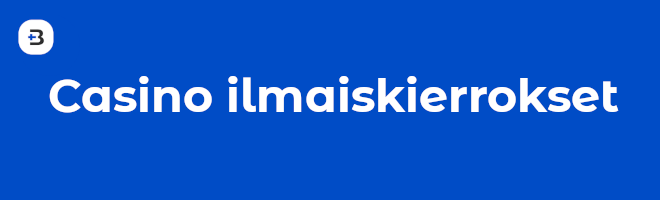 Erilaiset casino ilmaiskierrokset on luotu lisäämään nettipelaamisen mielekkyyttä entisestään.