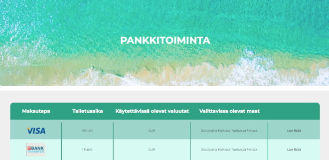 Jackpot Island Casinolla on nopeat ja turvalliset kotiutukset ja talletukset.