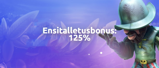 IamSloty Casino bonus 125%/200 € on tarjolla uusille asiakkaille