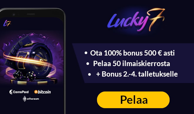 Lucky7even Casino on uusi kryptokasino, joka tarjoaa pelaajille ison tervetulopaketin.
