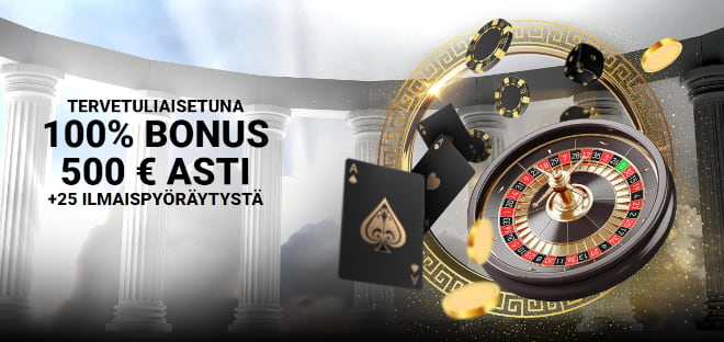OlympusBet Casino bonus on tarjolla uusille pelaajille vain bonuskoodilla.