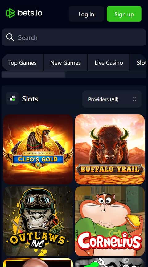 Bets.io Casino toimii loistavasti myös mobiililaitteilla.
