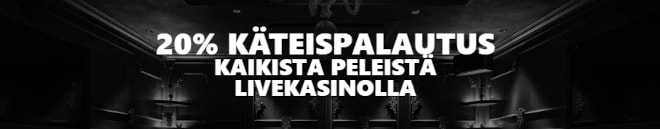 ChipsResort Casino esittely avaa kuinka voit saada 20% käteispalautuksen livekasinolta.