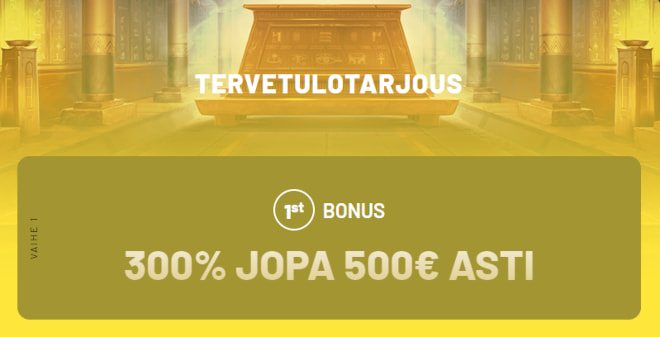 Winstler Casino bonus on tarjolla jopa 5 ensitalletukselle.