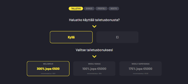 Winstler Casino kotiutus ja talletus onnistuu kryptoilla, korttimaksuilla ja pankkisiirroilla.