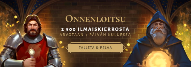 Avalon78 ilmaiskierrokset tulevat Onnenloitsu-arvonnasta ja VIP-ohjelmasta.