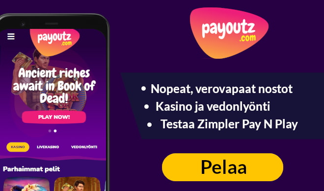 Payoutz Casino tarjoaa laadukkaan pelipaikan pikana.