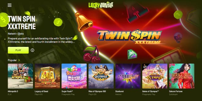 Lue meidän LuckyJungle Casino kokemuksia.