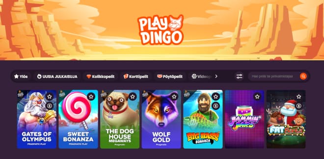 Lue meidän Playdingo Casino kokemuksia ja tutustu kasinoon pikana.