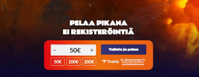 Igni Casino kotiutus ja talletus hoituvat pikana Trustly Pay N Play -ominaisuuden avulla.