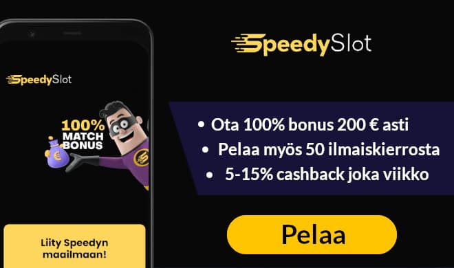 SpeedySlot Casino tarjoaa erinomaiset edut kaikille pelaajille.